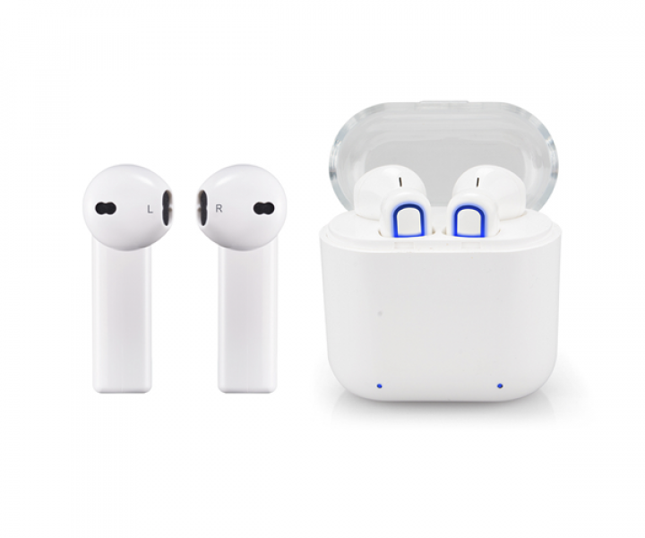 Наушники Dual Mini Сharging Box White